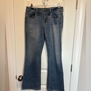 American Eagle Outfitters Blue Flare Jeans